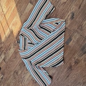 Surplice wrap top Like New